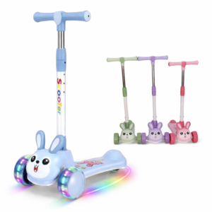 Bunny Adventure LED 3-Wheel Scooter (3+ Years)