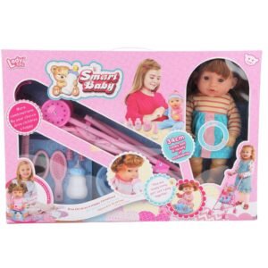Smart Baby Deluxe Doll & Stroller Set (2+ Years)