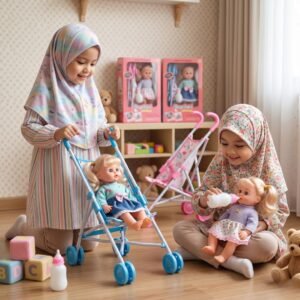 Angellgirl Lovely Baby Doll Playset (3+ Years)