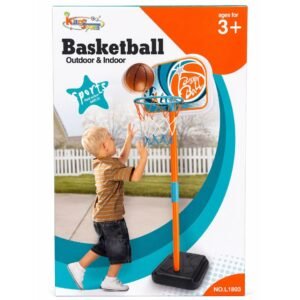 King Sport Outdoor & Indoor Basketball Set (3+ Years)