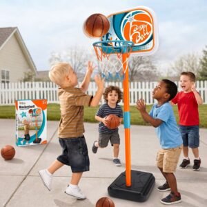 King Sport Outdoor & Indoor Basketball Set (3+ Years)
