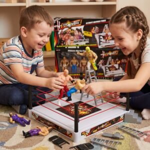 Hot Blood Fighting Hero Wrestling Playset (3+ Years)