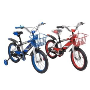 16-Inch - Jet-Stream Kids Sports Series Beginner Bicycle with High-Rise Handlebars & Front Basket (8-12 Years)