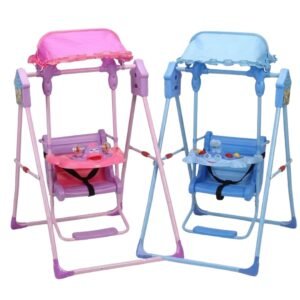 Deluxe 2-in-1 Musical Indoor/Outdoor Baby Swing with Canopy (0-24 Months)