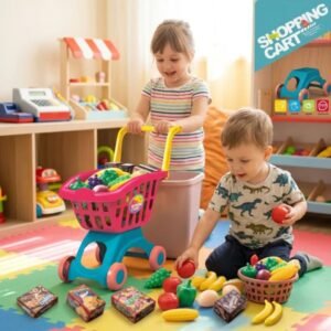 Deluxe Kids' Shopping Cart Playset (3+ Years)