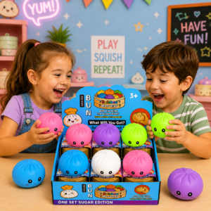 Squishy dumpling Mystery – One Set Sugar Edition (3+ Years)