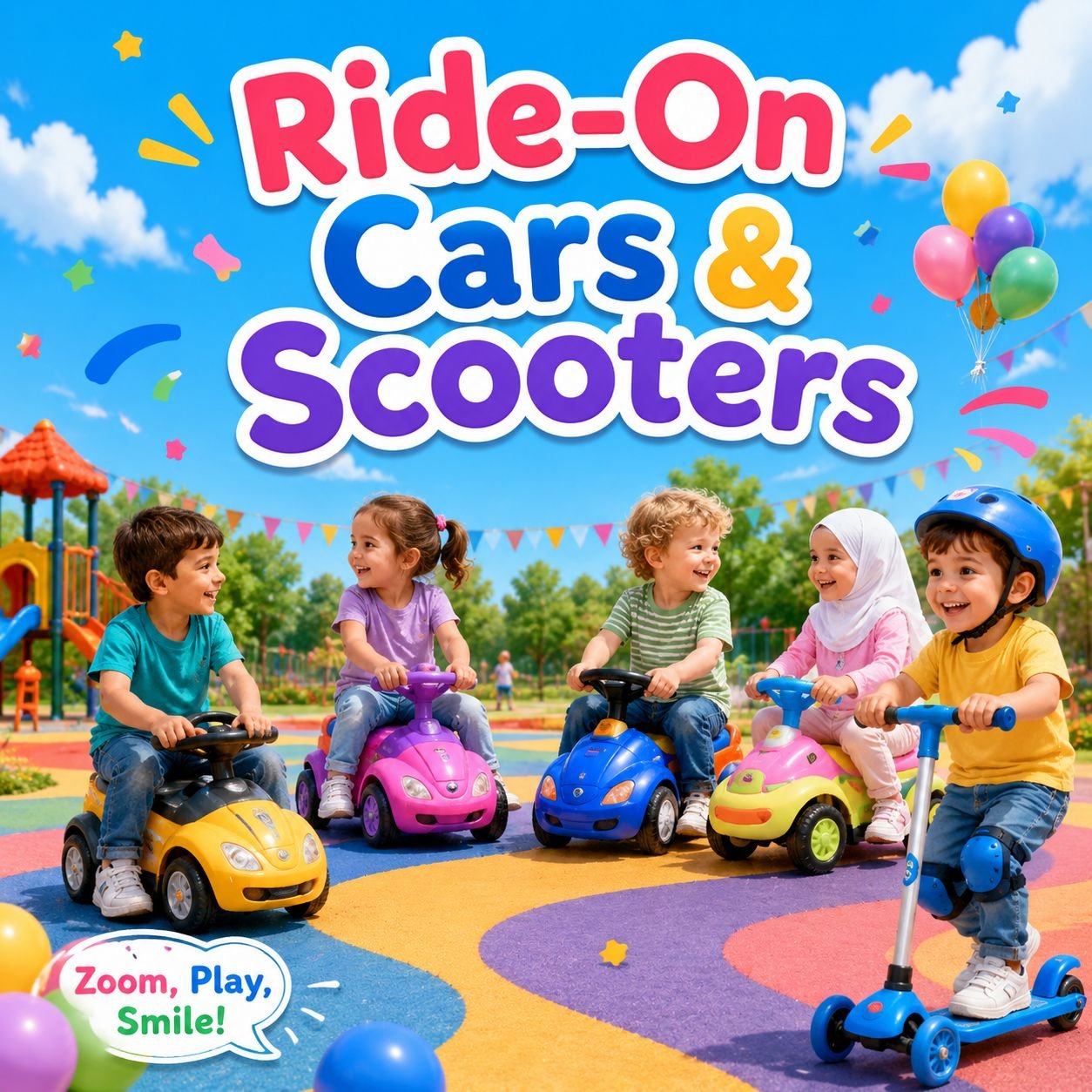 Ride-On Cars & Scooters