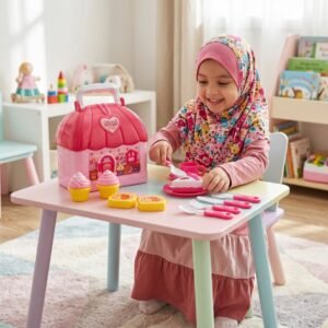 Deluxe 13-Piece Cake Shop Playset with Light & Sound (3+ Years)