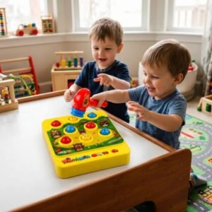 Interactive Whac-A-Mole Game with Electric Music & Sounds (3+ Years)