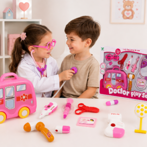 Kids Doctor Medical Play Set with Accessories (3+ Years)